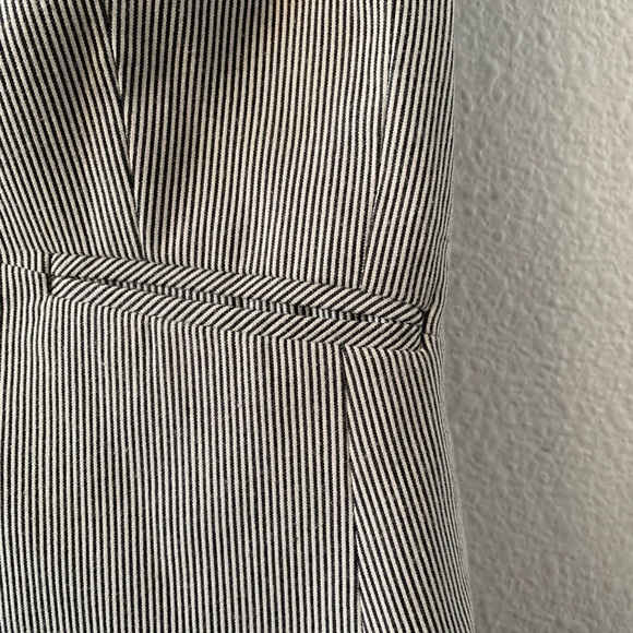 LOFT Short Sleeve Stripe Jacket -Size  0P - Picture 5 of 13